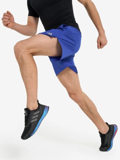Лот: 24889231. Фото: 1. Шорты мужские adidas Run It, Синий. Шорты