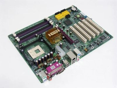 Лот: 11651704. Фото: 1. EP-4pda3i-3 + P4 2.8 Mhz + 1 Gb... Материнские платы