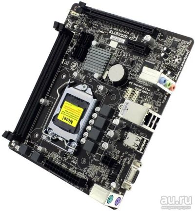 Лот: 7996662. Фото: 1. Gigabyte GA-H61M-S rev1.0 (OEM... Материнские платы
