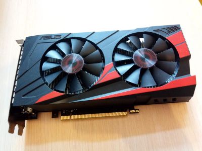 Лот: 13703523. Фото: 1. Видеокарта 2Gb Asus Geforce GTX... Видеокарты