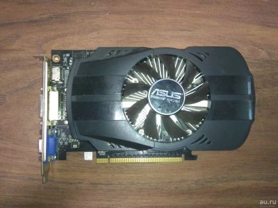 Лот: 18548094. Фото: 1. ASUS GTX 750 1Gb (GTX750-FML-1GD5... Видеокарты