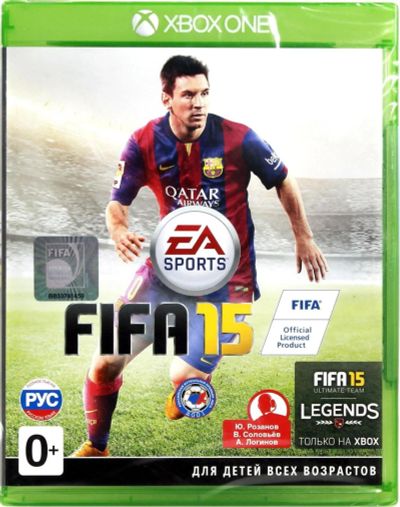 Лот: 18318283. Фото: 1. FIFA 15 Игра [Xbox ONE] FIFA 15... Игры для консолей