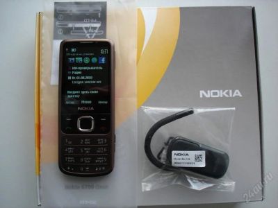 Лот: 1311380. Фото: 1. Nokia 6700C (шоколад)+Bluetooth... Кнопочные мобильные телефоны