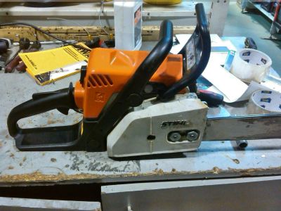 Лот: 4079728. Фото: 1. Бензопила Stihl MS180. Бензо-, мотоинструмент