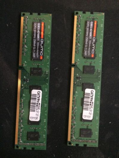 Лот: 10058531. Фото: 1. Qumo DDR3 1600 DIMM 4Gb оперативная... Оперативная память