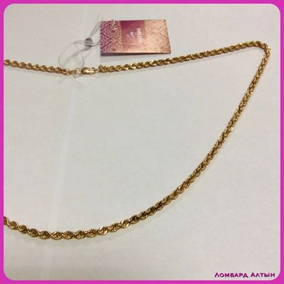 Лот: 4804306. Фото: 1. Золотая цепь 585 пробы. Вес 6... Цепочки