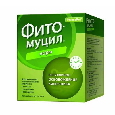 Лот: 23984070. Фото: 1. Фитомуцил норм 5г №30 пак. Народная медицина, БАДы