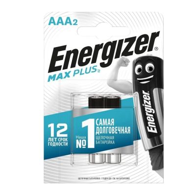 Лот: 21515142. Фото: 1. Батарейка AAA Energizer MAX PLUS... Батарейки, аккумуляторы, элементы питания