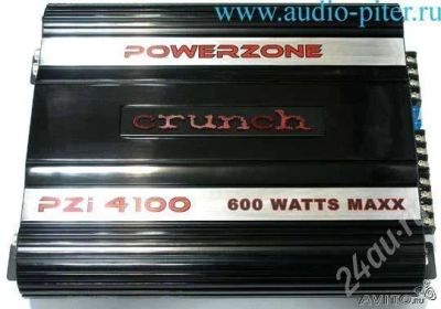 Лот: 699321. Фото: 1. Усилитель Crunch PZI 4100. Усилители