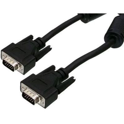Лот: 6994000. Фото: 1. Кабель VGA - VGA 3 м, TV-COM QCG341AD-3M... Шлейфы, кабели, переходники