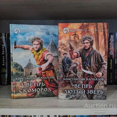 Лот: 23337311. Фото: 1. Книги Калбазов Константин. Вепрь. Художественная