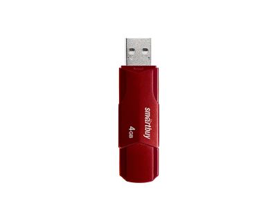 Лот: 19659783. Фото: 1. Flash USB 2.0 4Gb SmartBuy Clue... USB-флеш карты
