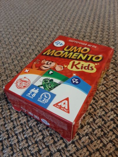 Лот: 20676091. Фото: 1. Карточная игра Umo momento kids... Настольные игры, карты