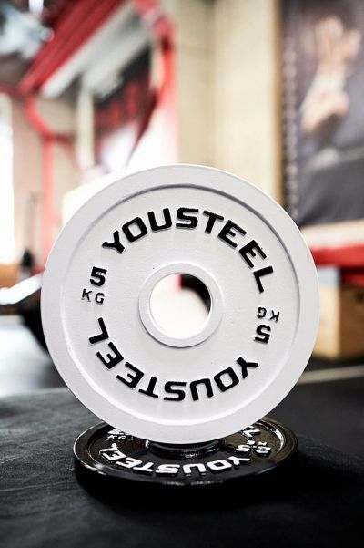 Лот: 23355006. Фото: 1. Стальной диск 5кг YouSteel. Штанги, блины