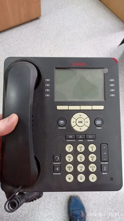 Лот: 19117390. Фото: 1. VoIP-телефон Avaya 9608(б/у). DECT и радиотелефоны