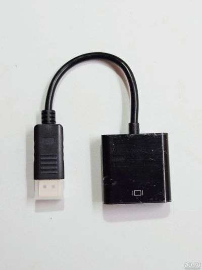 Лот: 16607814. Фото: 1. Переходник DisplayPort VGA (DP... Шлейфы, кабели, переходники
