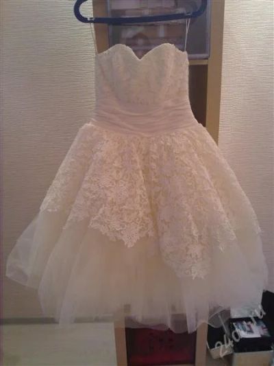 Лот: 2097355. Фото: 1. Продам хорошенькое свадебное платье... Свадебные платья