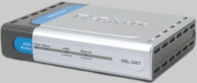 Лот: 10840394. Фото: 1. ADSL-модем D-link DSL-300T. Проводные модемы