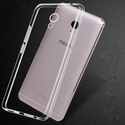 Лот: 10011708. Фото: 1. Чехол Meizu M5s силикон прозрачный. Чехлы, бамперы