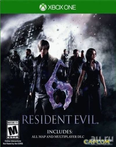 Лот: 13350617. Фото: 1. Resident Evil 6 [Xbox One, русские... Игры для консолей