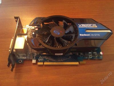 Лот: 2942672. Фото: 1. Radeon 5770 Vapor-X. Видеокарты