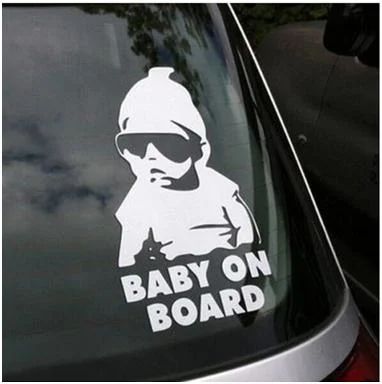 Лот: 5538260. Фото: 1. Виниловая наклейка "Baby on board... Наклейки автомобильные