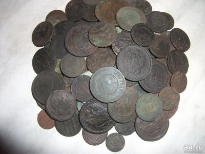 Лот: 10463552. Фото: 1. 104 монеты разных царей. Россия до 1917 года