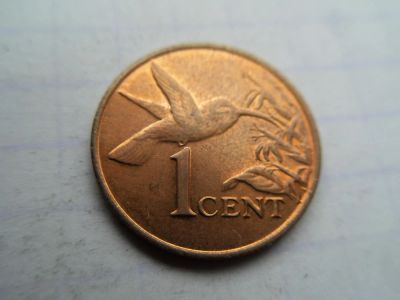 Лот: 10183270. Фото: 1. Тринидад и Тобаго 1 цент 1999. Америка
