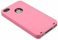 Лот: 3171935. Фото: 1. чехол-кейс на iphone 4/4S 5 розовый... Чехлы, бамперы