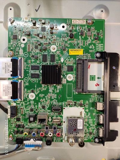 Лот: 21054920. Фото: 1. EAX66804605 tv LG 49UH651V panel... Запчасти для телевизоров, видеотехники, аудиотехники