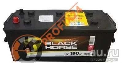 Лот: 13288908. Фото: 1. Аккумулятор BLACK HORSE 190 А... Аккумуляторы