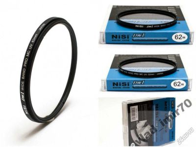 Лот: 5809288. Фото: 1. Фильтр Nisi DW1 MC UV 62mm Japan. Светофильтры