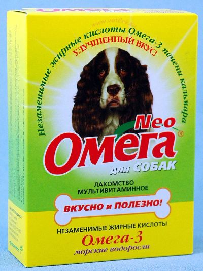 Лот: 4877868. Фото: 1. Витамины для собак (ОМЕГА NEO... Косметика для животных