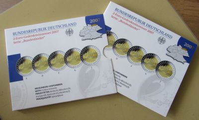 Лот: 19419562. Фото: 1. Германия 2 евро 2007 Мекленбург... Германия и Австрия