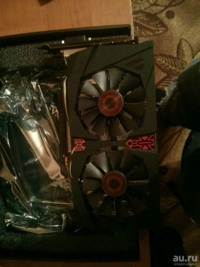 Лот: 9827875. Фото: 1. Asus GeForce GTX 960 Strix OC... Видеокарты