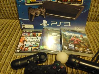 Лот: 5679766. Фото: 1. Sony PiayStation 3. Игровые приставки, консоли