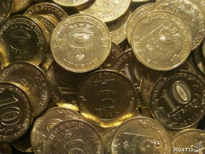 Лот: 4564970. Фото: 1. РФ 10 рублей 2014 Тихвин ГВС. Россия после 1991 года