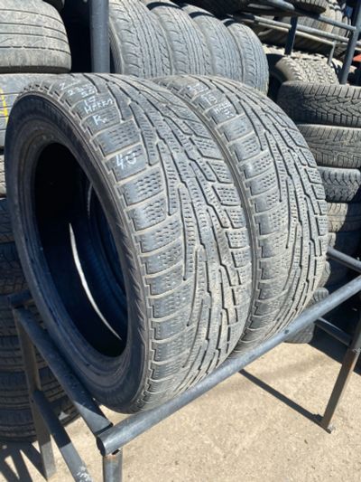 Лот: 22461211. Фото: 1. 2шт. 235-55-R19 Nokian Hakkapeliitta... Шины