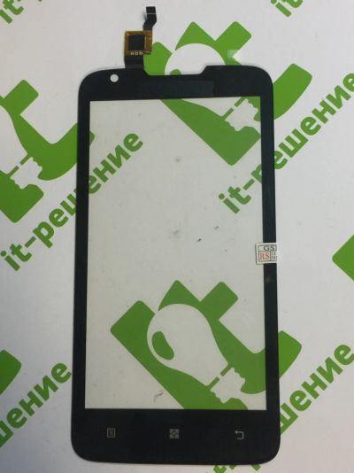 Лот: 11062365. Фото: 1. Тачскрин Lenovo A680 Черный. Дисплеи, дисплейные модули, тачскрины