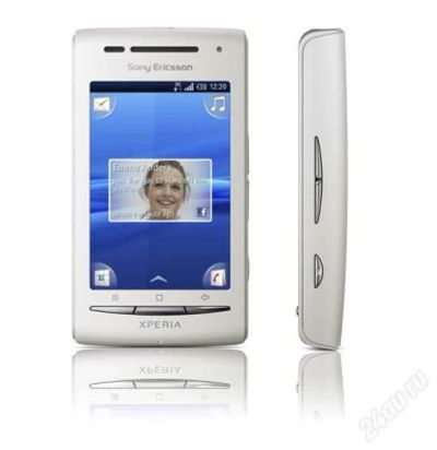 Лот: 1288736. Фото: 1. Sony Ericsson XPERIA X8 White. Смартфоны