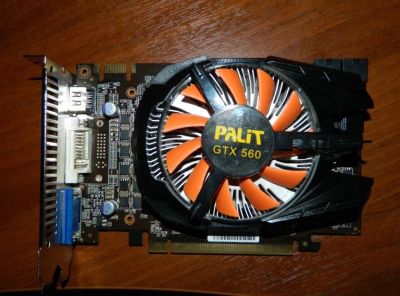 Лот: 8585481. Фото: 1. nVidia GeForce GTX 560 OC + Deepcool... Видеокарты