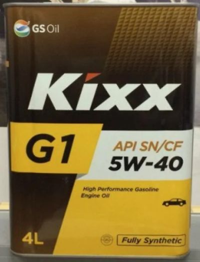 Лот: 11485441. Фото: 1. Kixx G1 5w40 SN 4л . Масла, жидкости