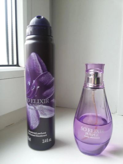 Лот: 7319570. Фото: 1. Парфюмерный набор So Elixir Purple... Женская парфюмерия