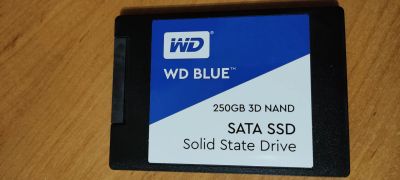 Лот: 19303255. Фото: 1. SSD WD Blue 250GB. SSD-накопители