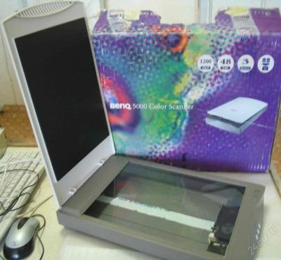 Лот: 66420. Фото: 1. Сканер BenQ 5000 рабочий. Сканеры