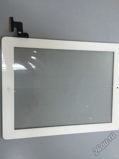 Лот: 5609101. Фото: 1. iPad Air тачскрин + шлейф Home... Дисплеи, дисплейные модули, тачскрины