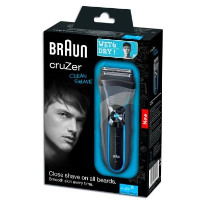 Лот: 6471995. Фото: 1. Бритва Braun Cruzer Clean 6(СУПЕР... Укладка и стрижка волос, бритьё, эпиляция
