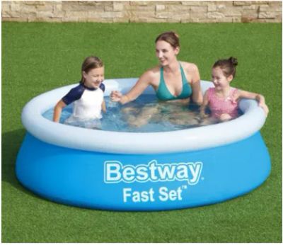 Лот: 25734031. Фото: 1. Бассейн с надувным бортом Bestway... Игрушки для купания
