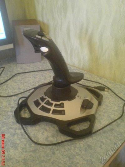 Лот: 71081. Фото: 1. Джойстик Logitech extreme 3d pro. Рули, джойстики