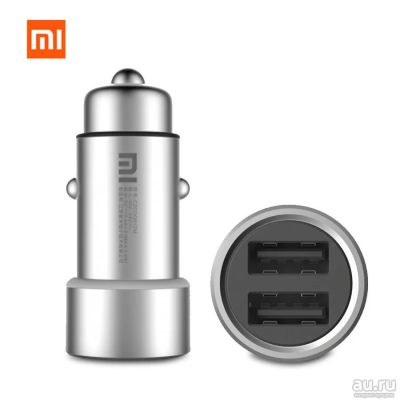 Лот: 13616282. Фото: 1. Xiaomi Mi Dual USB Автомобильная... Зарядные устройства